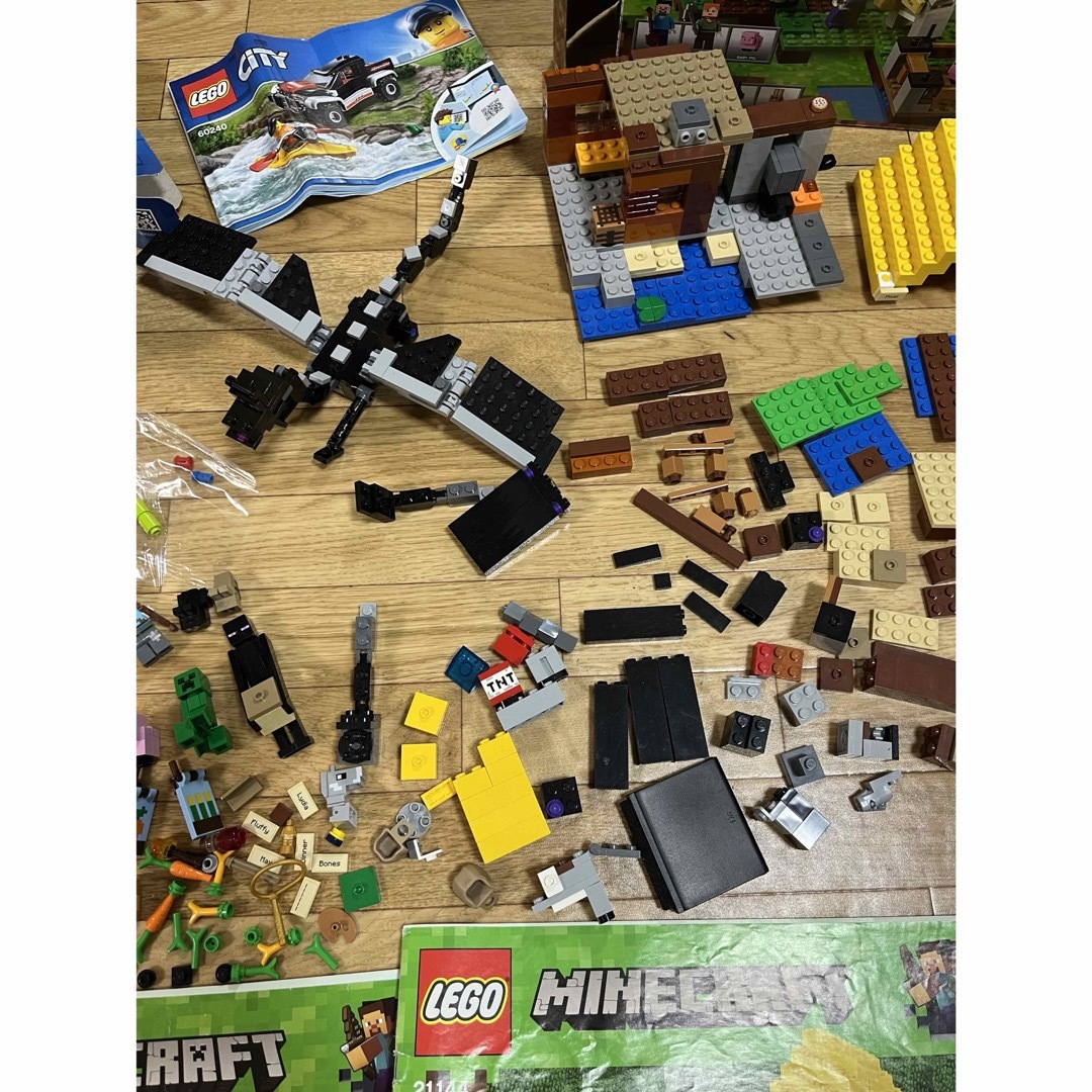 Lego - LEGOセット 21144 マイクラ 畑コテージ 21117 エンダードラゴン