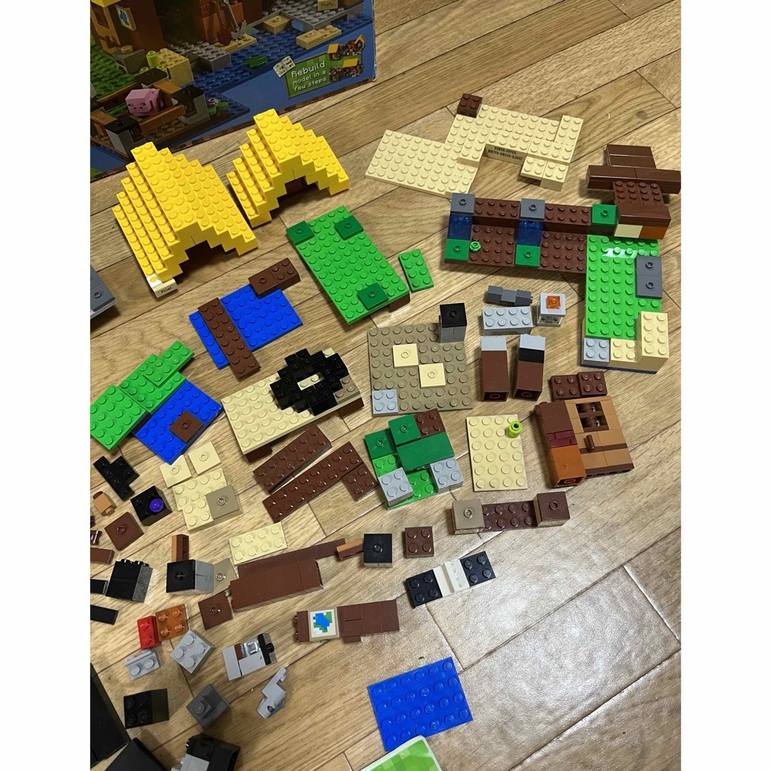 Lego - LEGOセット 21144 マイクラ 畑コテージ 21117 エンダードラゴン