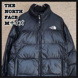 ザノースフェイス(THE NORTH FACE)の【ノースフェイス】ダウンジャケット　ヌプシ　700　黒ブラック　ワンポイントKO(ダウンジャケット)