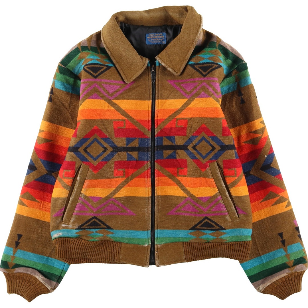 PENDLETON　ペンドルトン　ネイティブ柄　ウールパーカー　Мサイズサイズ