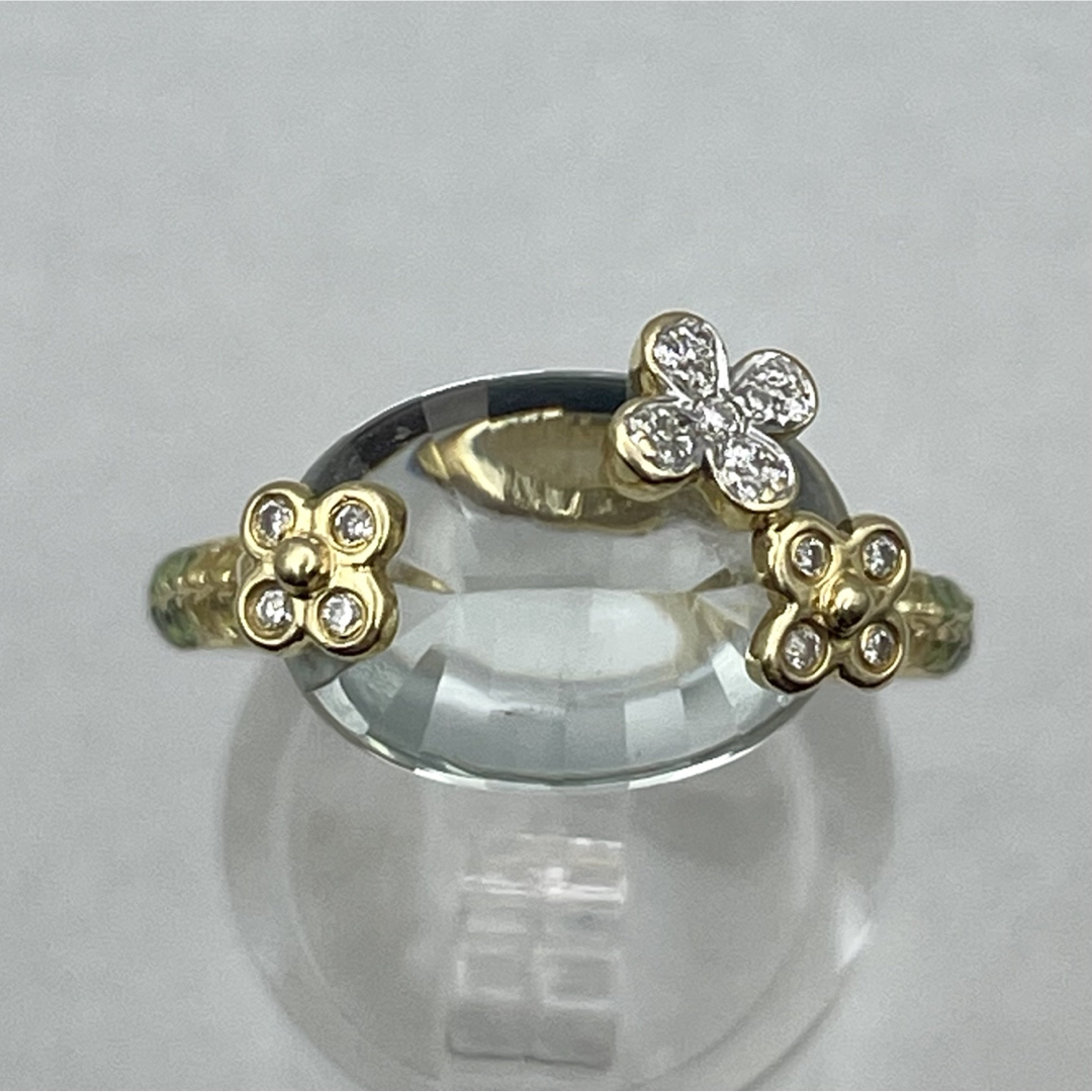 ROCCA ロッカ k18 グリーンクォーツ6.62ct リング レディースのアクセサリー(リング(指輪))の商品写真