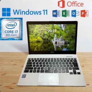 富士通 - 【Core i7】新品SSD換装 FUJITSU LIFEBOOK WS1/D2の通販｜ラクマ