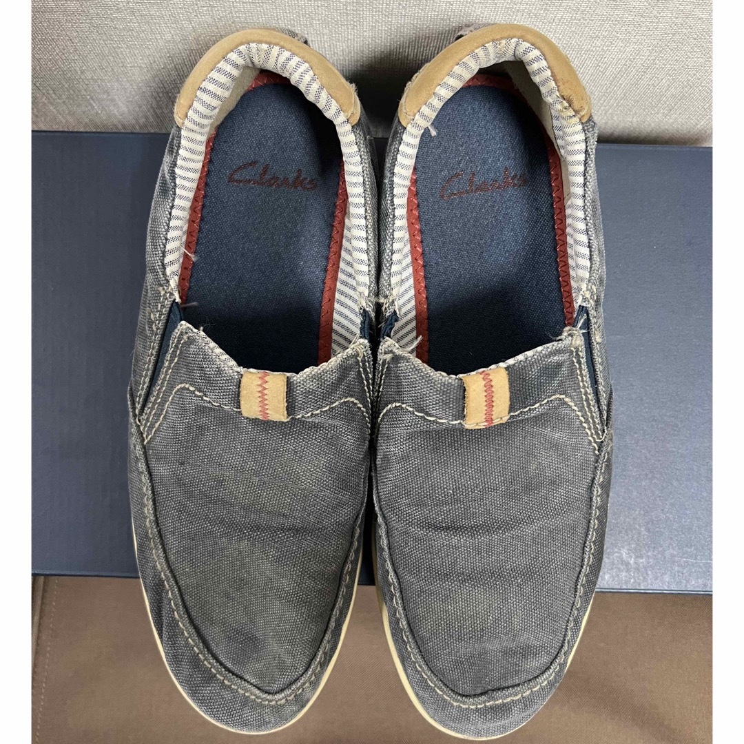 Clarks(クラークス)の⭐️値下げ⭐️CLARKS　クラークス　デッキシューズ　スリッポン　ローファー メンズの靴/シューズ(スリッポン/モカシン)の商品写真