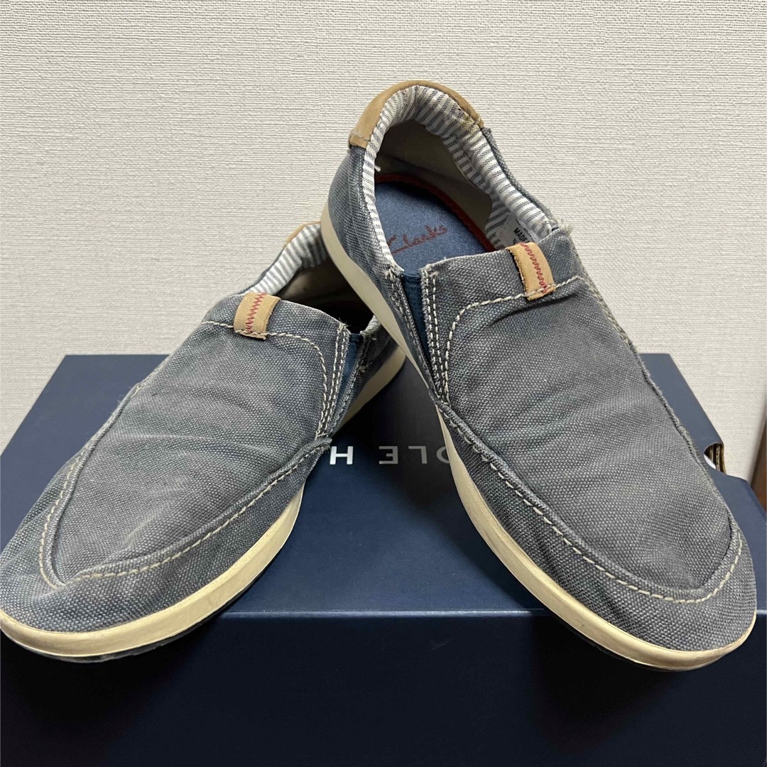 Clarks(クラークス)の⭐️値下げ⭐️CLARKS　クラークス　デッキシューズ　スリッポン　ローファー メンズの靴/シューズ(スリッポン/モカシン)の商品写真