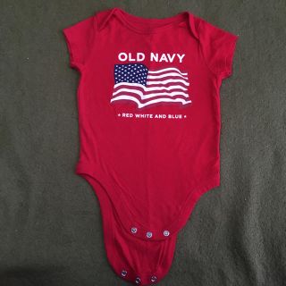 オールドネイビー(Old Navy)の半袖 ボディスーツ ベビー 肌着 OLD NAVY(ロンパース)