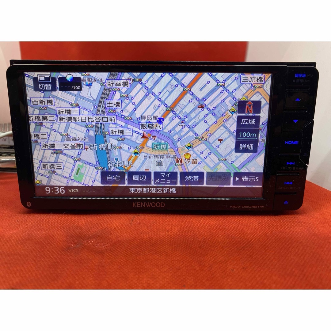 【初売り】 ケンウッド MDV-D504BTW カーオーディオ