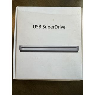 アップル(Apple)のUSB SuperDrive MD564ZM/A(A1379) Apple(DVDプレーヤー)