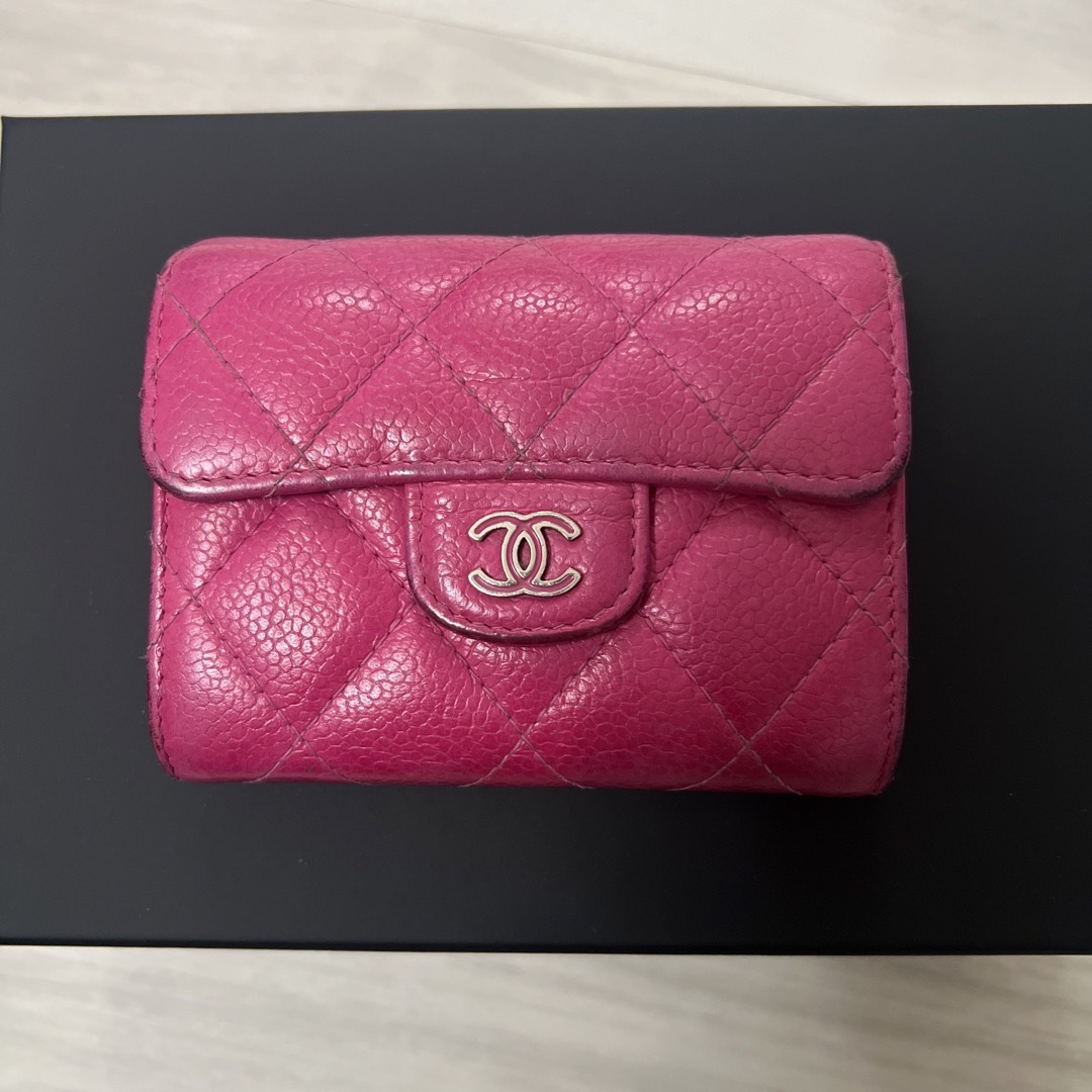 美品　シャネル定期入れ　CHANEL