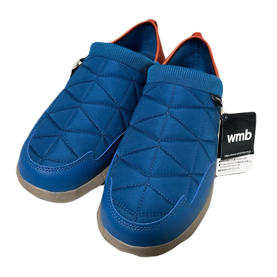 WORKMAN(ワークマン)のワークマン トレッドモックECO コバルトブルー L 防寒 高撥水 アウトドア メンズの靴/シューズ(スリッポン/モカシン)の商品写真
