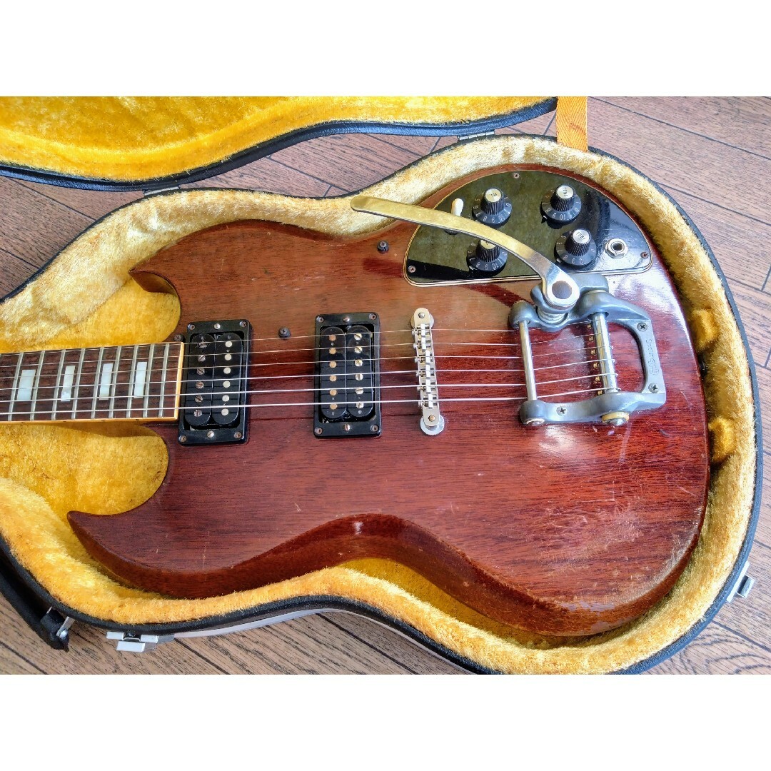 Gibson(ギブソン)のGibson SG Deluxe 70年代 Vintage 楽器のギター(エレキギター)の商品写真