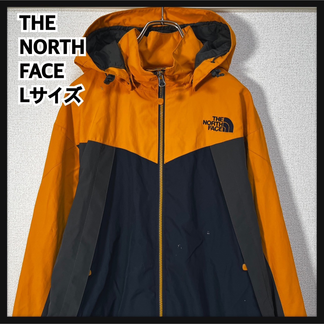 THE NORTH FACE - 【ノースフェイス】マウンテンパーカー 黄色紺色 ハ