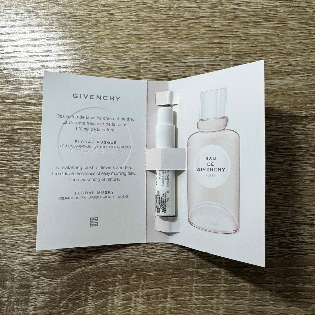 GIVENCHY(ジバンシィ)の使用済か不明 GIVENCHY 香水 お試し香水セット オーデトワレ パルファム コスメ/美容の香水(香水(女性用))の商品写真