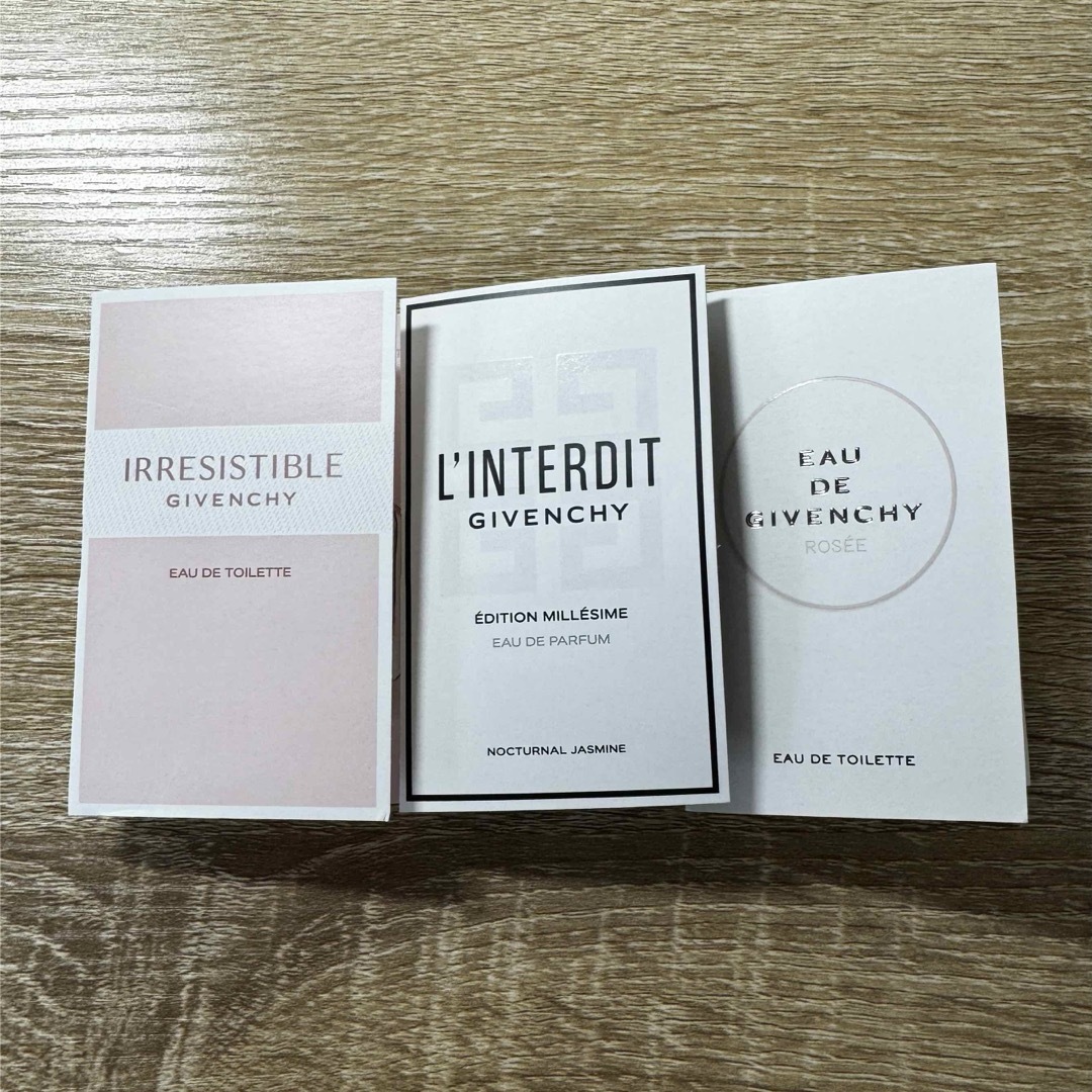 GIVENCHY(ジバンシィ)の使用済か不明 GIVENCHY 香水 お試し香水セット オーデトワレ パルファム コスメ/美容の香水(香水(女性用))の商品写真