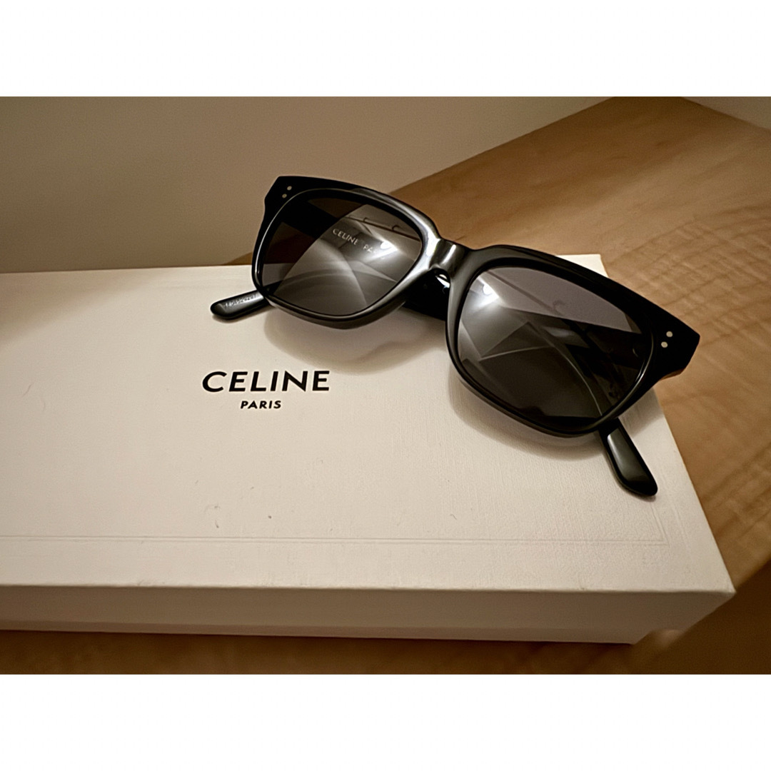 celine - セリーヌ CELINE サングラス CL40061 ブラック 美品の通販 by