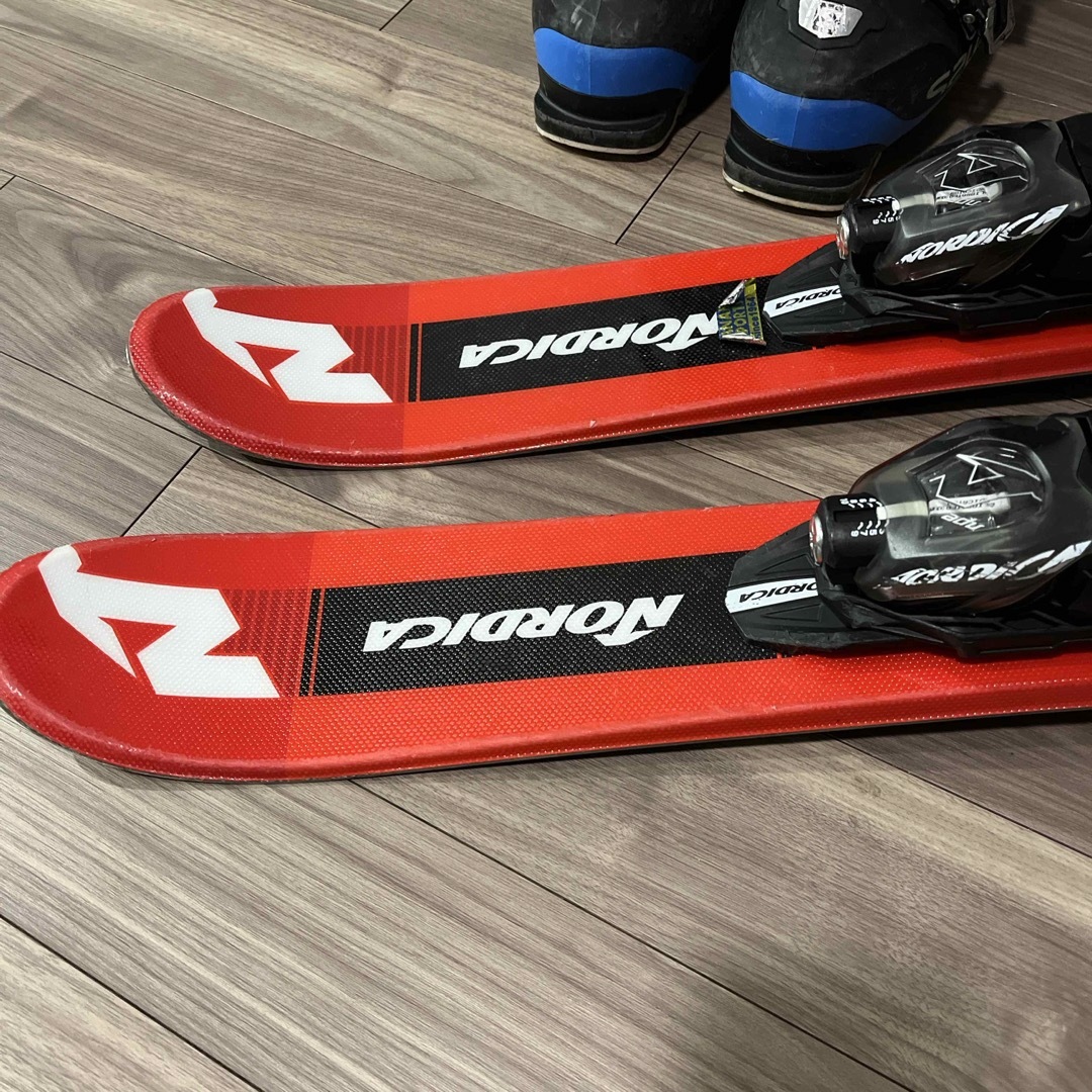 NORDICA(ノルディカ)のノルディカ　ショートスキー99　ブーツ 26cm セット スポーツ/アウトドアのスキー(板)の商品写真