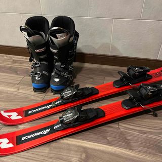 ノルディカ(NORDICA)のノルディカ　ショートスキー99　ブーツ 26cm セット(板)