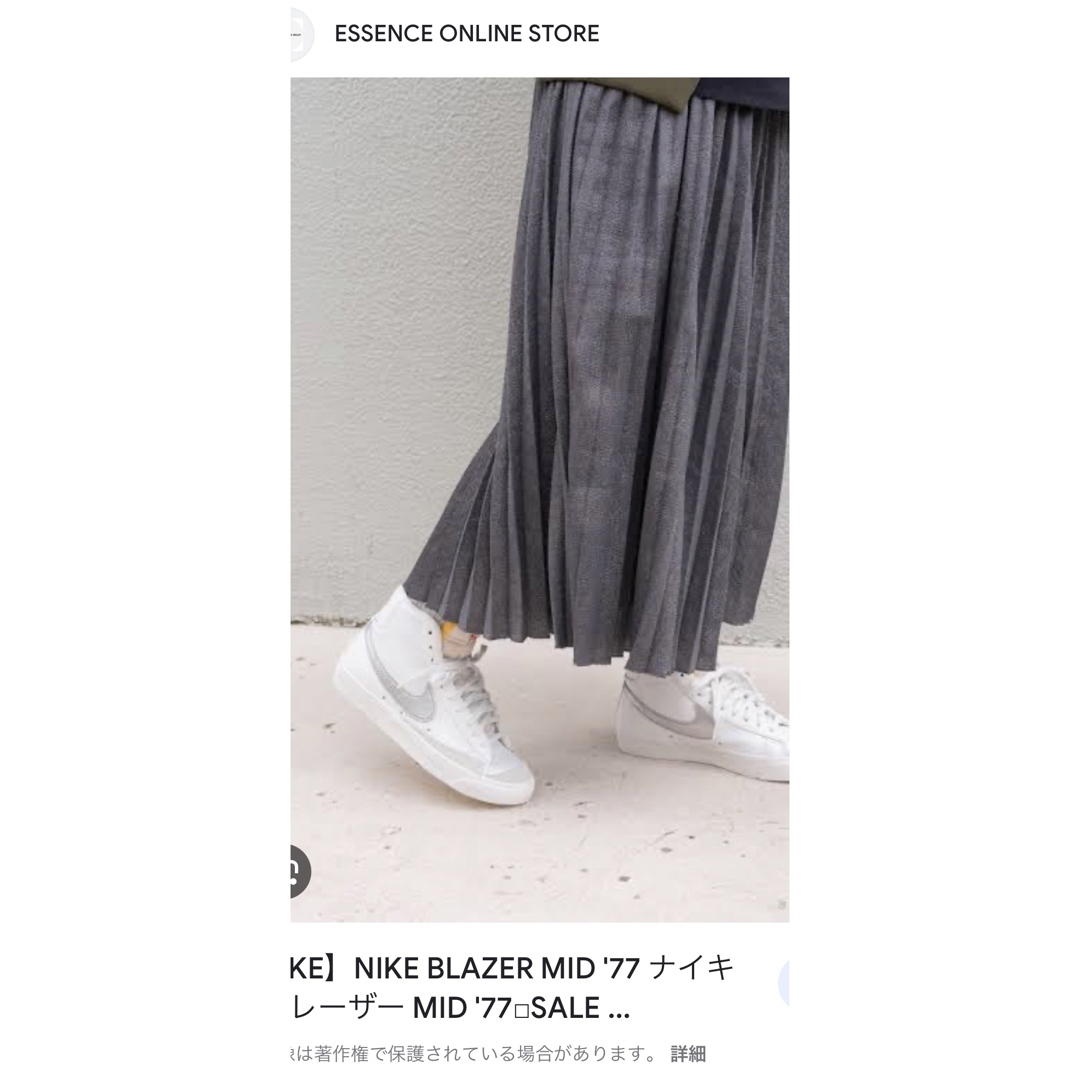 NIKE(ナイキ)のNIKE WOMENS BLAZER MID 77 24.0cm  レディースの靴/シューズ(スニーカー)の商品写真