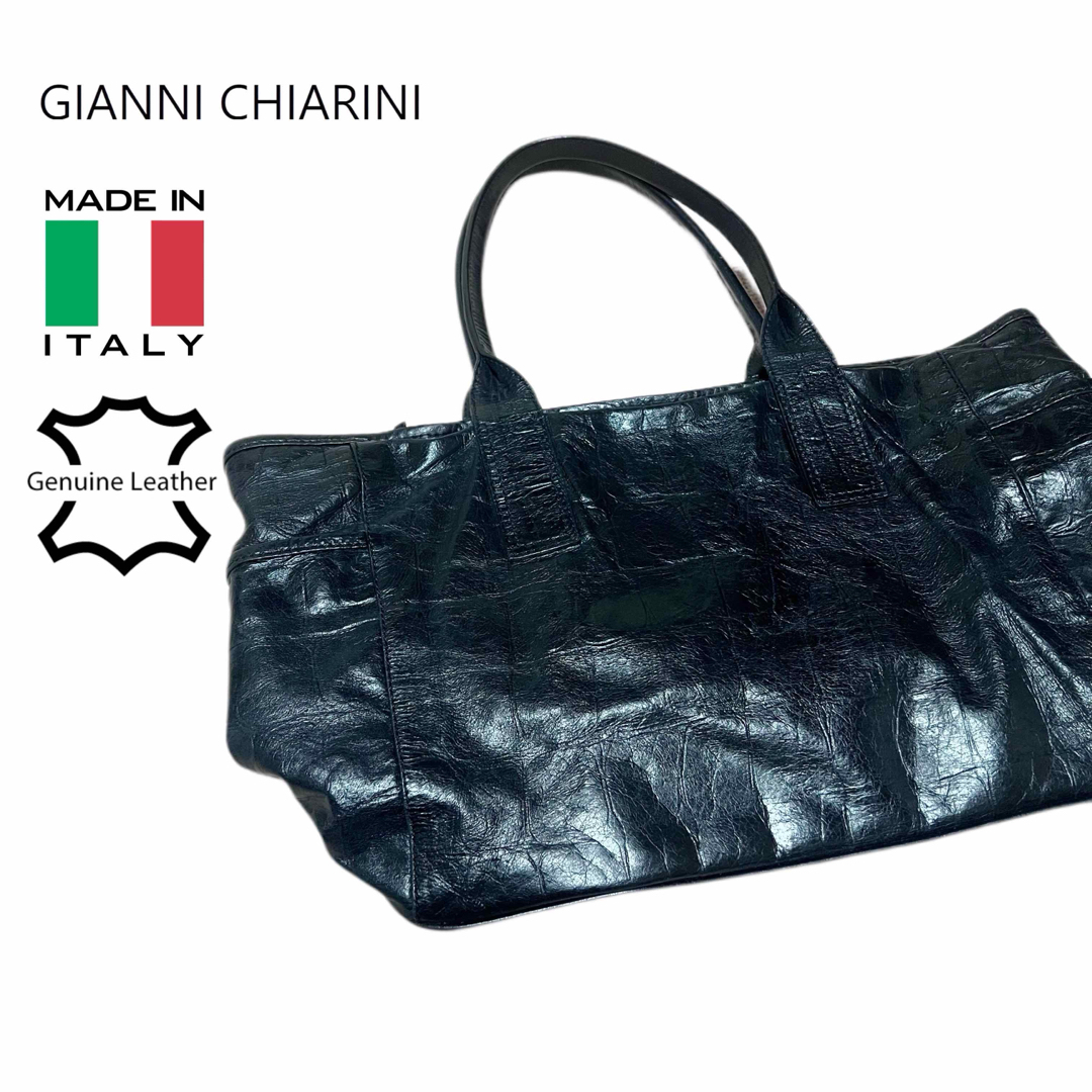 GIANNI CHIARINI made in Italy ブランド 本革 夏定価42900円