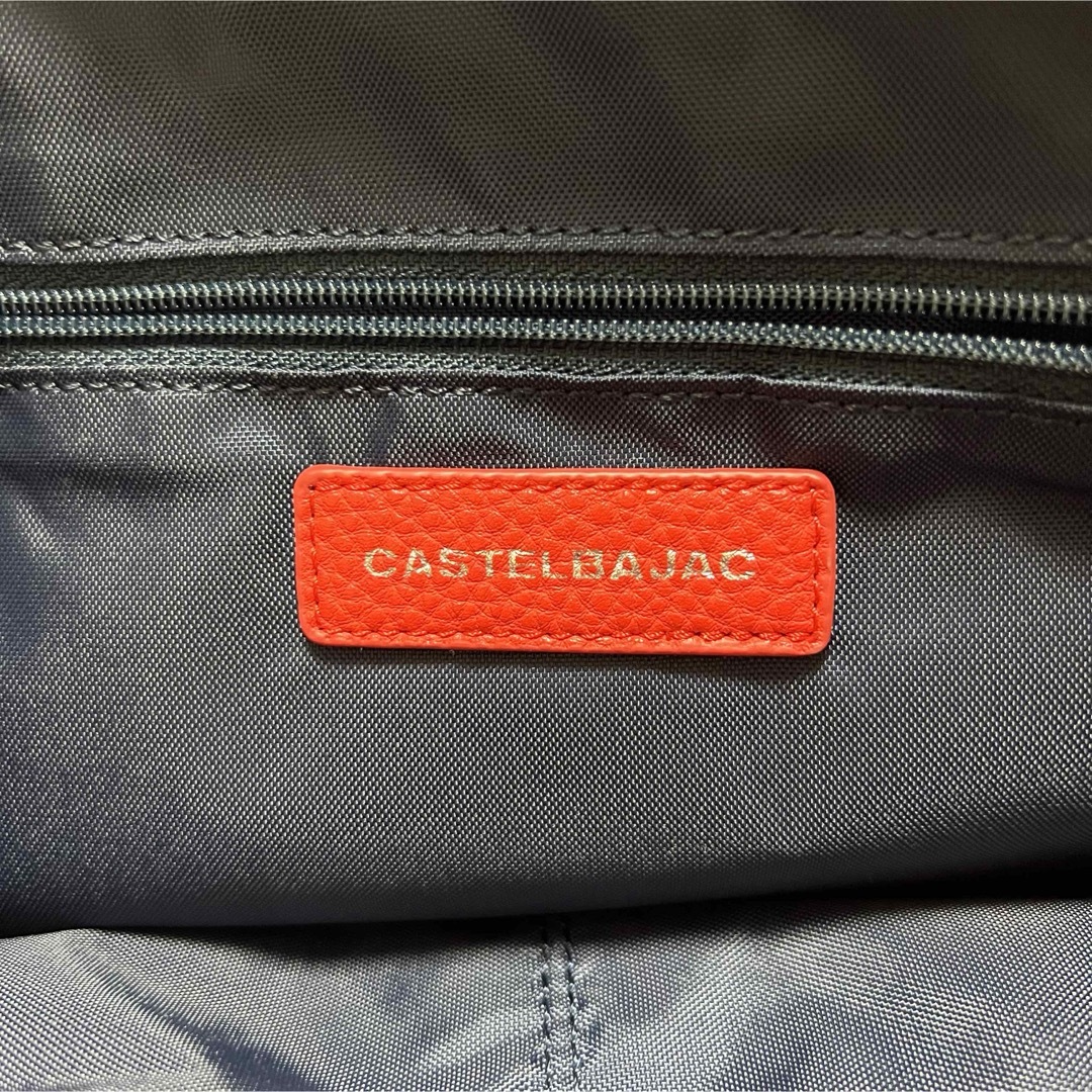 CASTELBAJAC(カステルバジャック)の未使用　カステルバジャック ハロゲン ミニブリーフケース 026521 レッド メンズのバッグ(トートバッグ)の商品写真