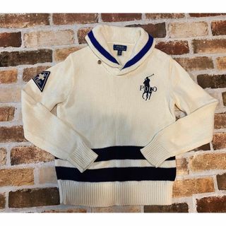 ラルフローレン(Ralph Lauren)のラルフローレン　160   14-16  白ニット　ポニー(ニット)