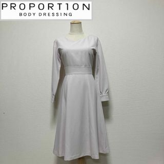 プロポーションボディドレッシング(PROPORTION BODY DRESSING)のプロポーションボディドレッシング　ボリュームスリーブワンピース(ひざ丈ワンピース)