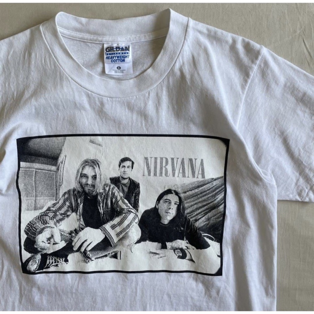 NIRVANA portrait Tシャツ メンズのトップス(Tシャツ/カットソー(半袖/袖なし))の商品写真