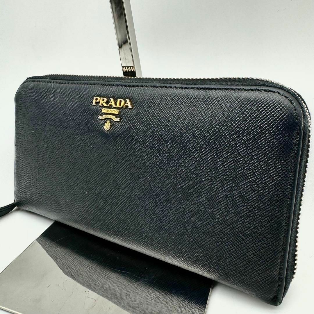 ◎美品◎PRADA　プラダ　長財布　黒カラーブラック