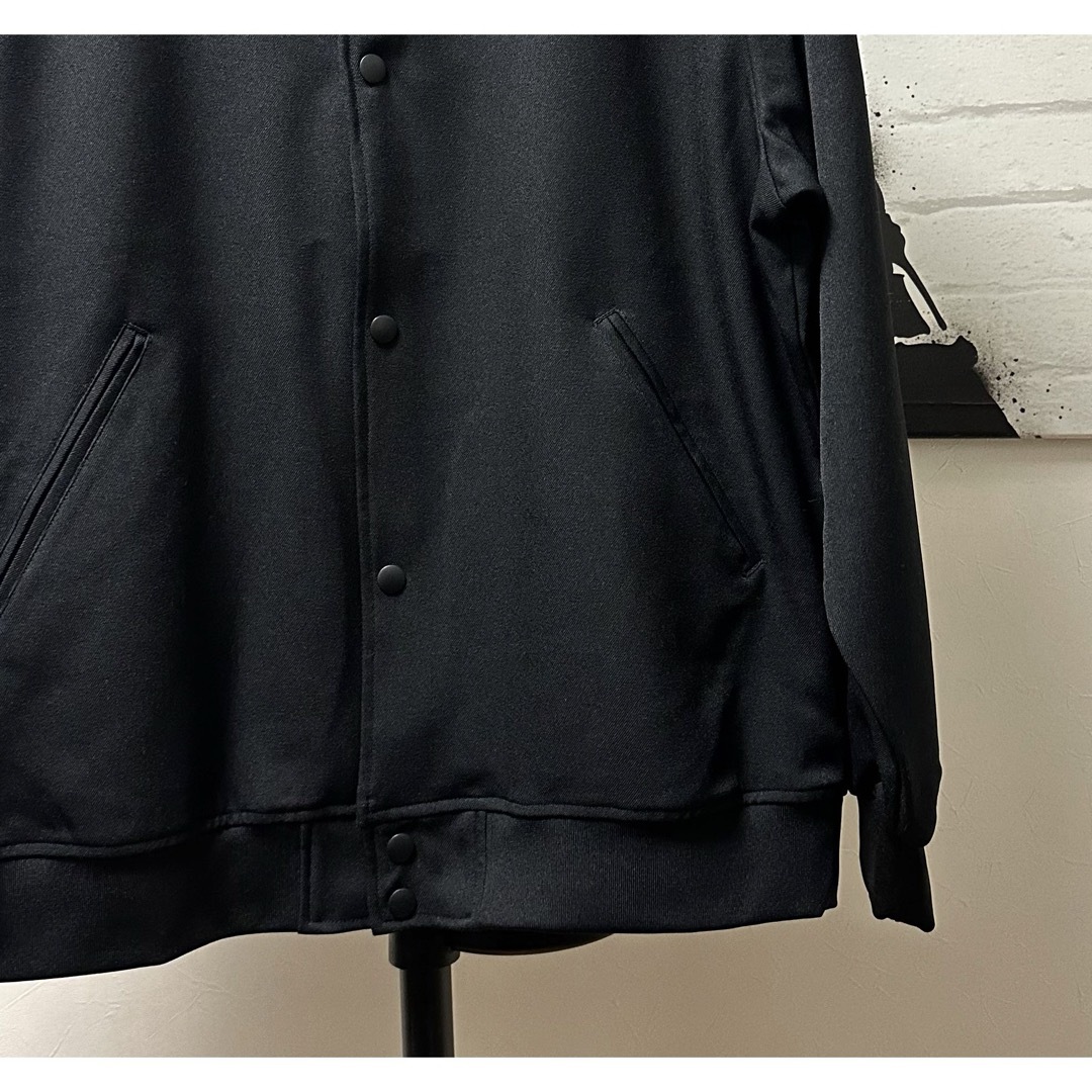 TIGORA(ティゴラ)の秋冬モデル　TIGORAティゴラウールライクイージーブルゾンBK  Size.L メンズのジャケット/アウター(ミリタリージャケット)の商品写真