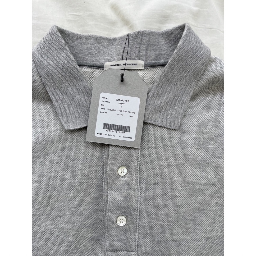 UNIVERSAL PRODUCTS - ユニバーサルプロダクツ PIQUET TERRY L/S POLO