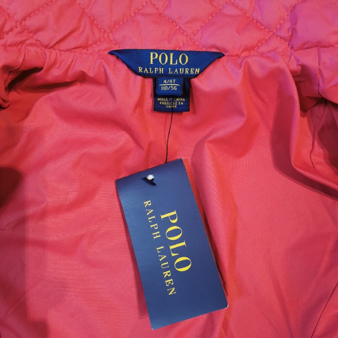 Ralph Lauren(ラルフローレン)の新品★ラルフローレ 中綿ジャケット コート キッズ/ベビー/マタニティのキッズ服女の子用(90cm~)(コート)の商品写真