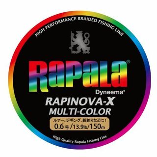 【新着商品】Rapala(ラパラ) PEライン ラピノヴァX マルチカラー 15(釣り糸/ライン)