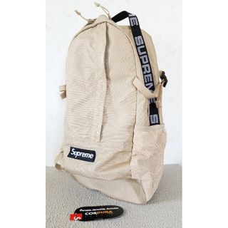 シュプリーム(Supreme)の美品　Supreme　シュプリーム　バックパック　リュック　バッグ　ベージュ(バッグパック/リュック)