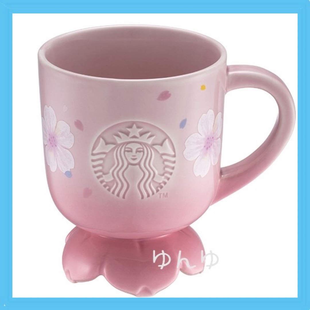 Starbucks Coffee(スターバックスコーヒー)のラスト1点　スタバ　スターバックス　マグカップ　2023 桜　さくら　タンブラー インテリア/住まい/日用品のキッチン/食器(グラス/カップ)の商品写真