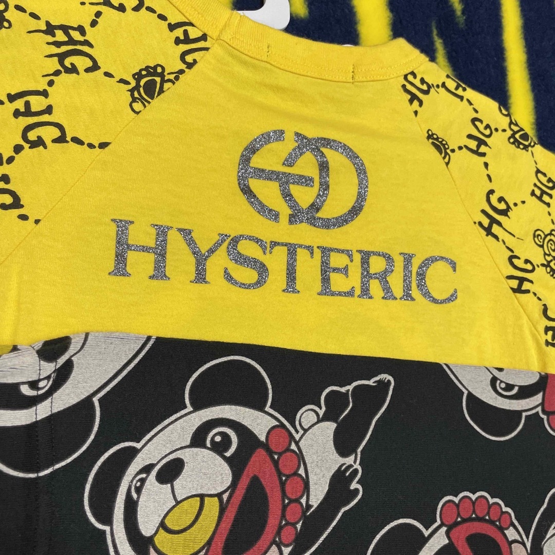 HYSTERIC MINI(ヒステリックミニ)のパンダセット(100.105)🌼🐼💛 キッズ/ベビー/マタニティのキッズ服女の子用(90cm~)(Tシャツ/カットソー)の商品写真