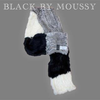 ブラックバイマウジー(BLACK by moussy)のラビットファー　マフラー　BLACK BY MOUSSY(マフラー/ショール)