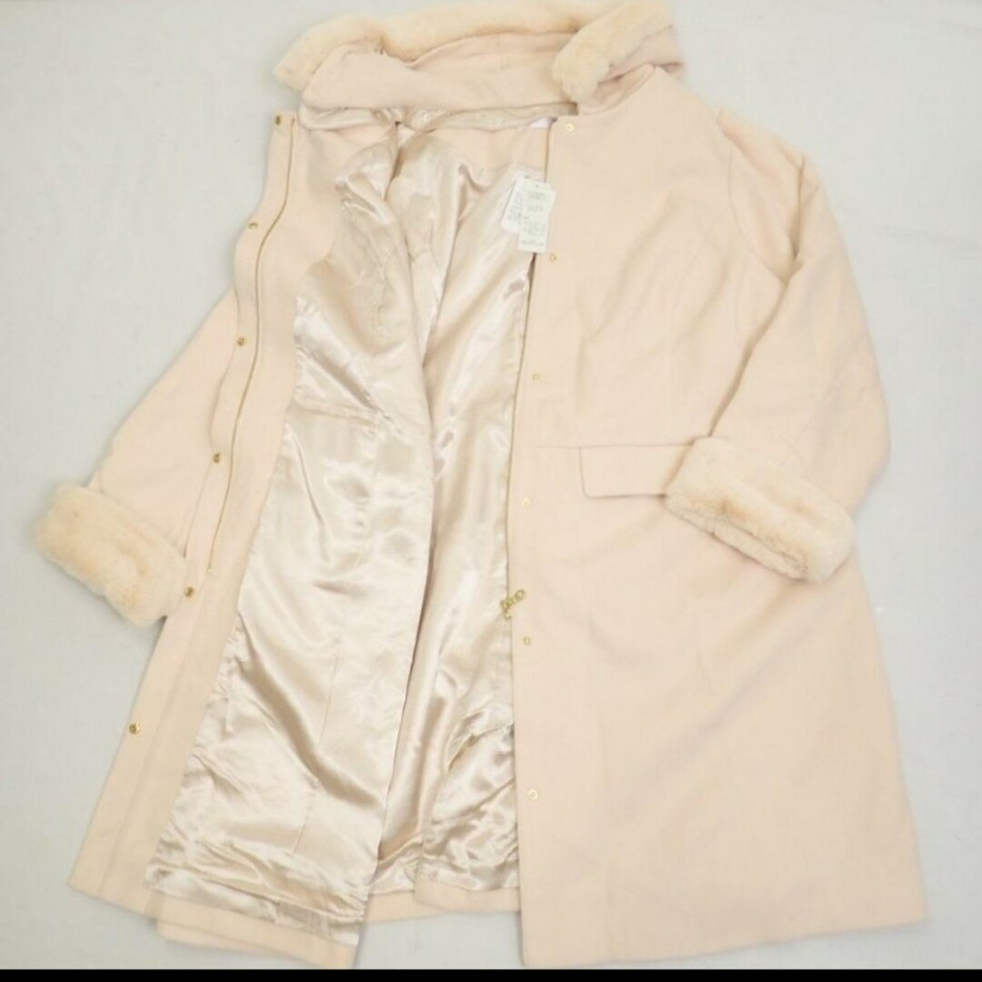 大きいサイズ 冬コート レディースのジャケット/アウター(ロングコート)の商品写真