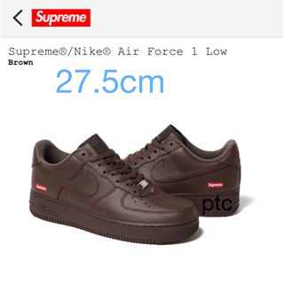 シュプリーム(Supreme)のSupreme/Nike Air Force 1 Low Brown(スニーカー)