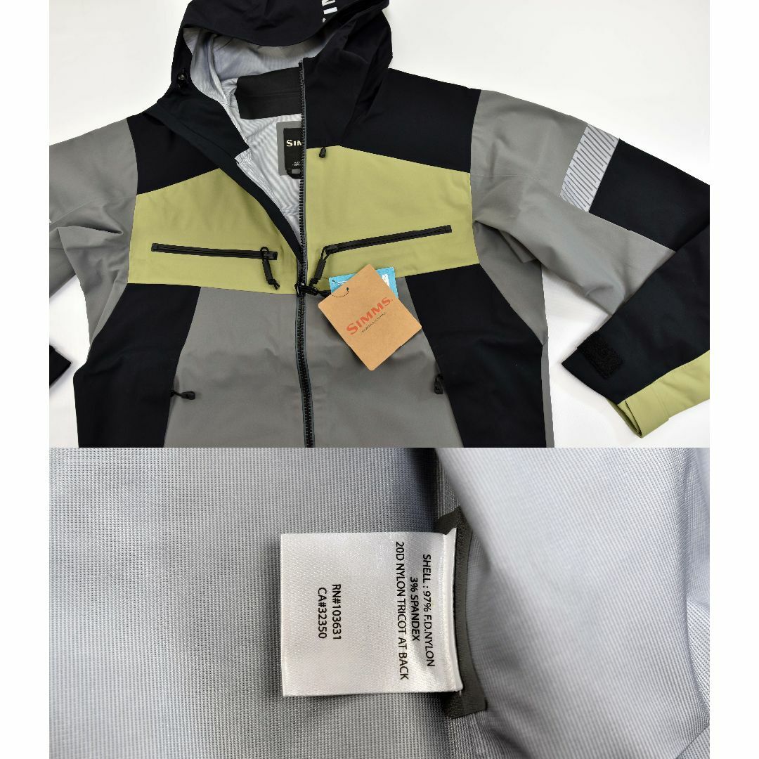 Simms☆シムス CX ジャケット size:M セージ Simms☆シムス CX ジャケット size:M セージ