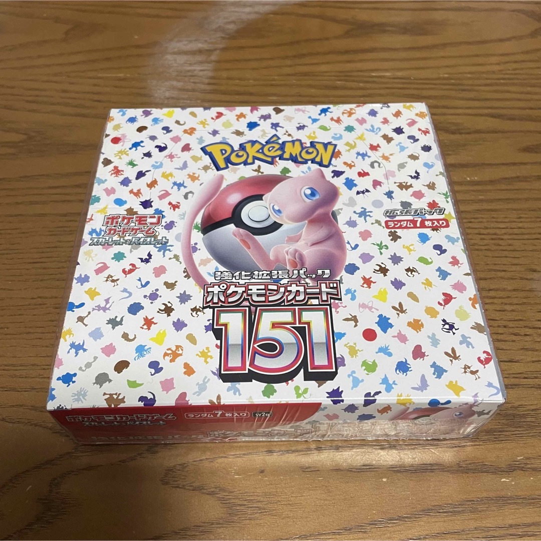 ポケモンカード151 1box シュリンク付き　新品未開封のサムネイル