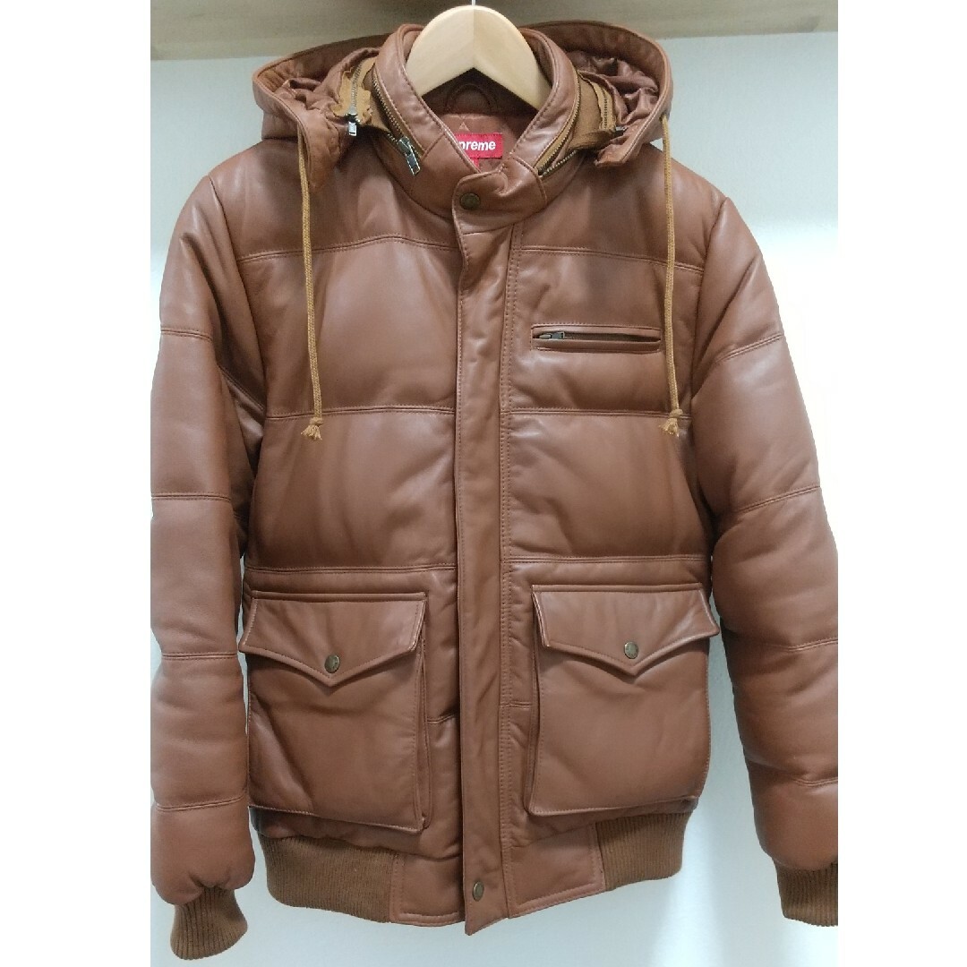 Supreme - Supreme レザーダウン Mサイズの通販 by あつし's Supreme - Supreme レザーダウン Mサイズの通販 by あつし's