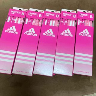 ミツビシエンピツ(三菱鉛筆)の三菱鉛筆　adidas鉛筆　Ｂ　12本入×5箱(鉛筆)