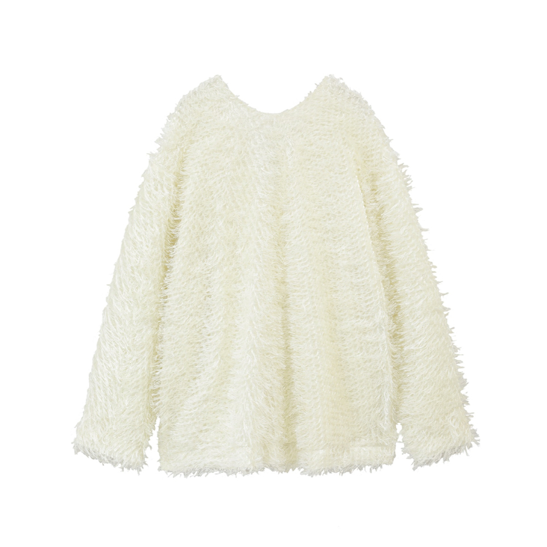 CLANE(クラネ)のW FACE FRINGE TOPS Wフェイスフリンジトップス レディースのトップス(カットソー(長袖/七分))の商品写真