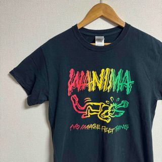 ワニマ(WANIMA)の【人気ブランド】WANIMA 半袖Tシャツ　ブラック　mサイズ　バンドT(ミュージシャン)