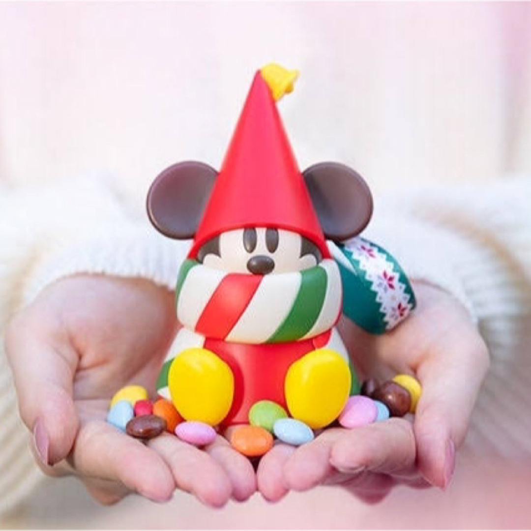 Disney(ディズニー)のディズニークリスマス🎄リルリンリン　ミニスナックケース エンタメ/ホビーのおもちゃ/ぬいぐるみ(キャラクターグッズ)の商品写真