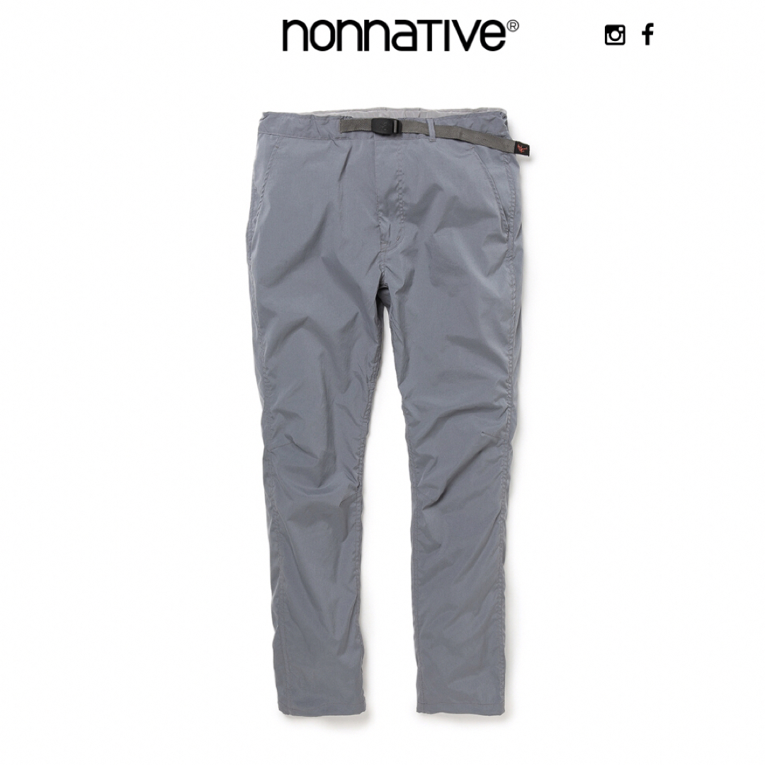 nonnative(ノンネイティブ)のnonnative CLIMBER EASY PANTS COOLMAX® 灰 メンズのパンツ(ワークパンツ/カーゴパンツ)の商品写真