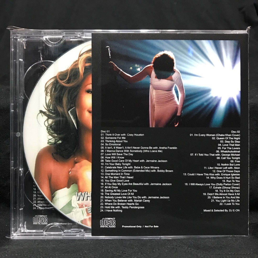 Whitney Houston 豪華2枚組46曲 完全網羅 Best MixCD エンタメ/ホビーのCD(R&B/ソウル)の商品写真