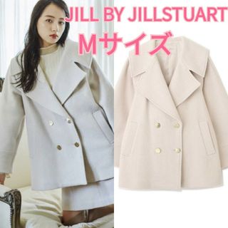 ジルバイジルスチュアート(JILL by JILLSTUART)のジルバイジルスチュアート❤ウールカルゼPコート(ピーコート)