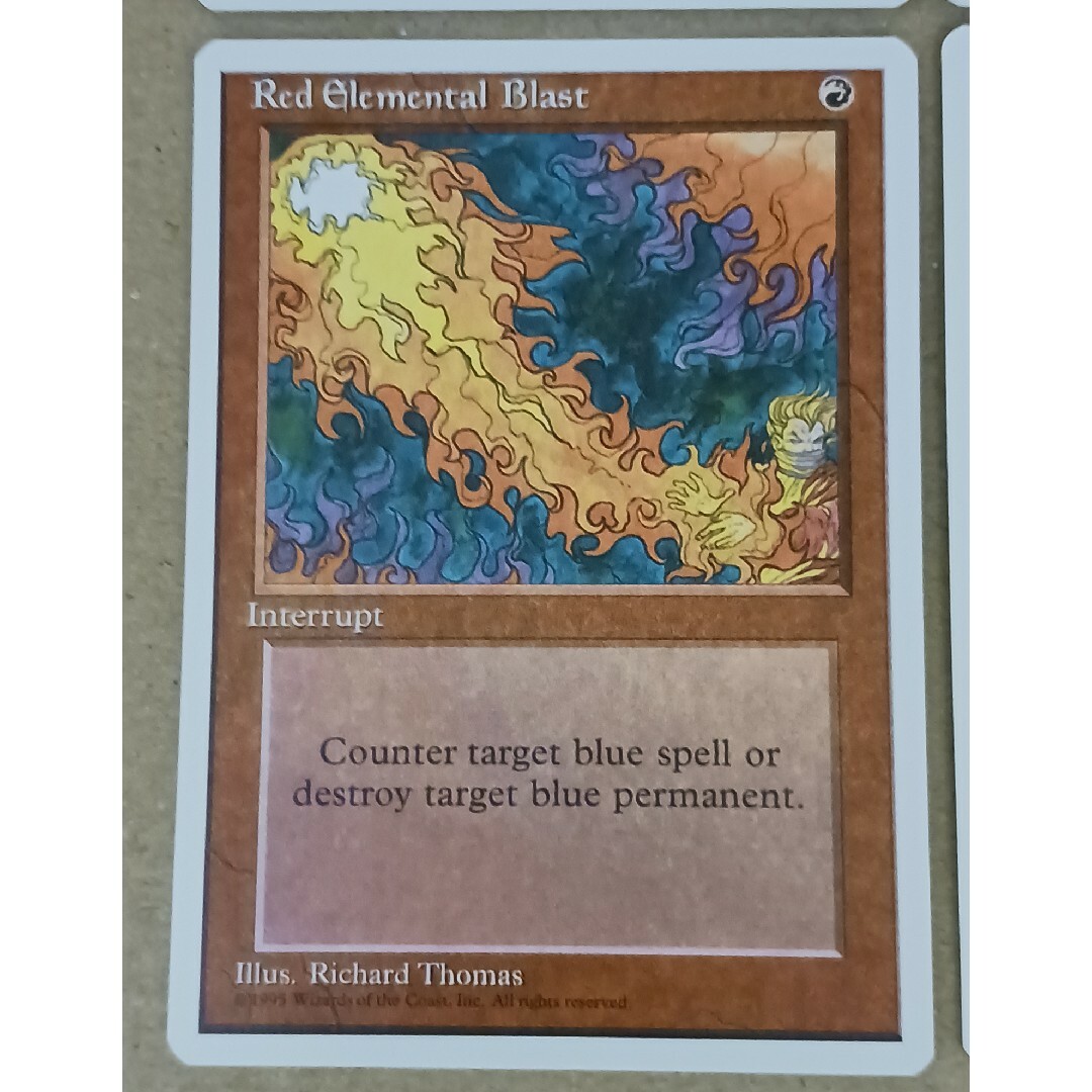 マジック：ザ・ギャザリング(マジックザギャザリング)のMTG Red Elemental Blast 4枚セット エンタメ/ホビーのトレーディングカード(シングルカード)の商品写真