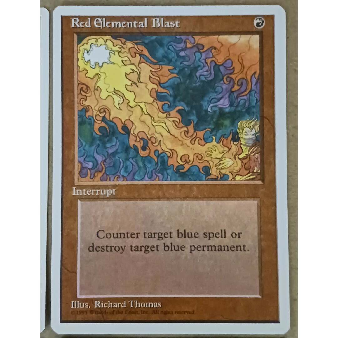 マジック：ザ・ギャザリング(マジックザギャザリング)のMTG Red Elemental Blast 4枚セット エンタメ/ホビーのトレーディングカード(シングルカード)の商品写真