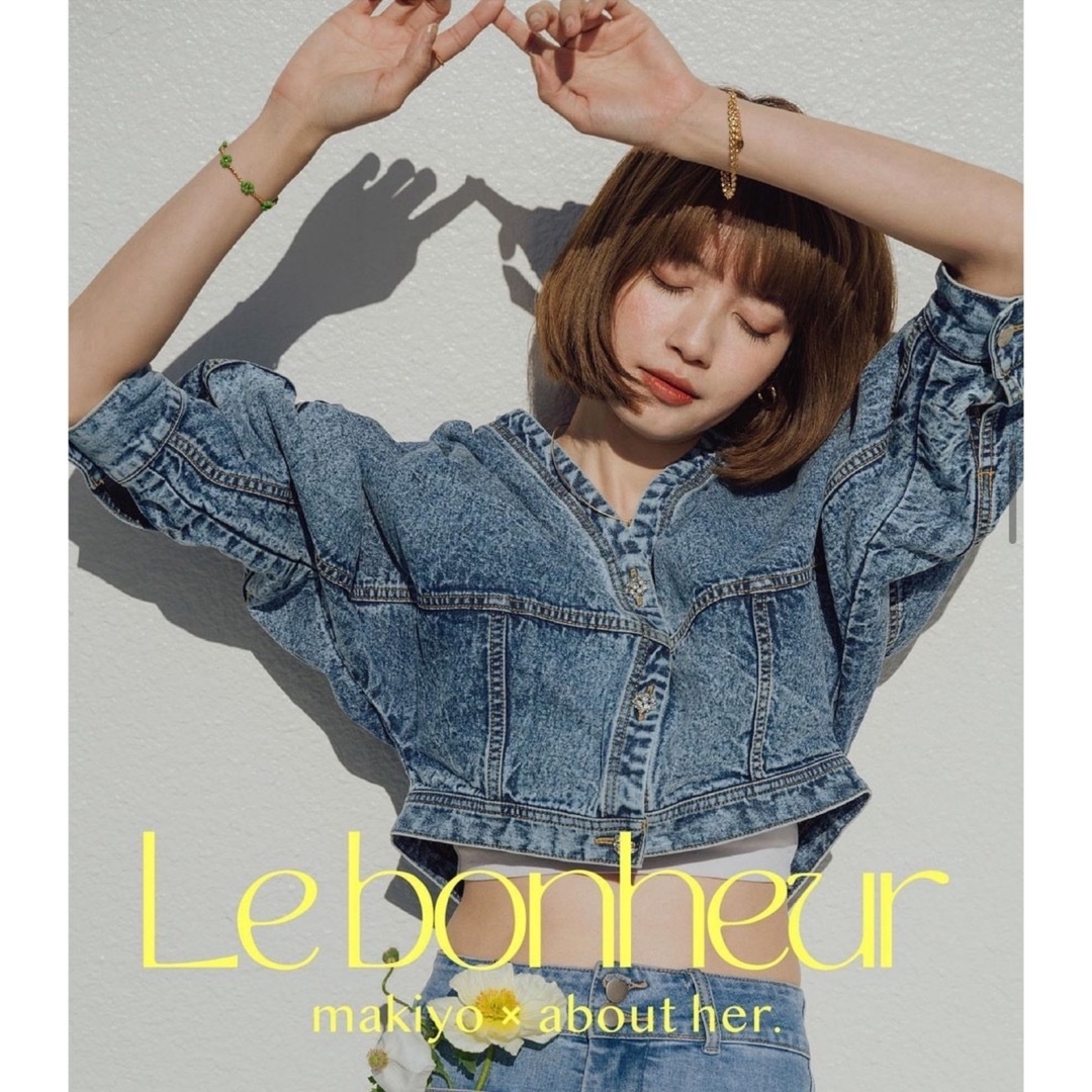 Levi's(リーバイス)のmakiyo×about her. ♡デニムジャケット レディースのジャケット/アウター(Gジャン/デニムジャケット)の商品写真